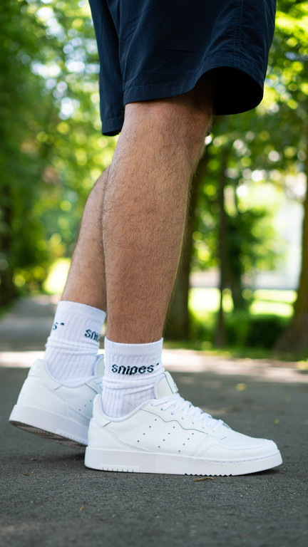 Adidas originals hotsell supercourt all white